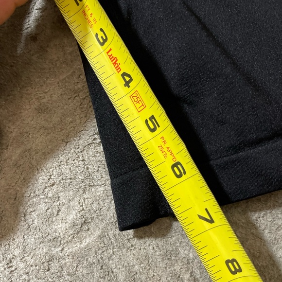 NVGTN Solid Seamless Black Biker Shorts - Picture 6 of 8